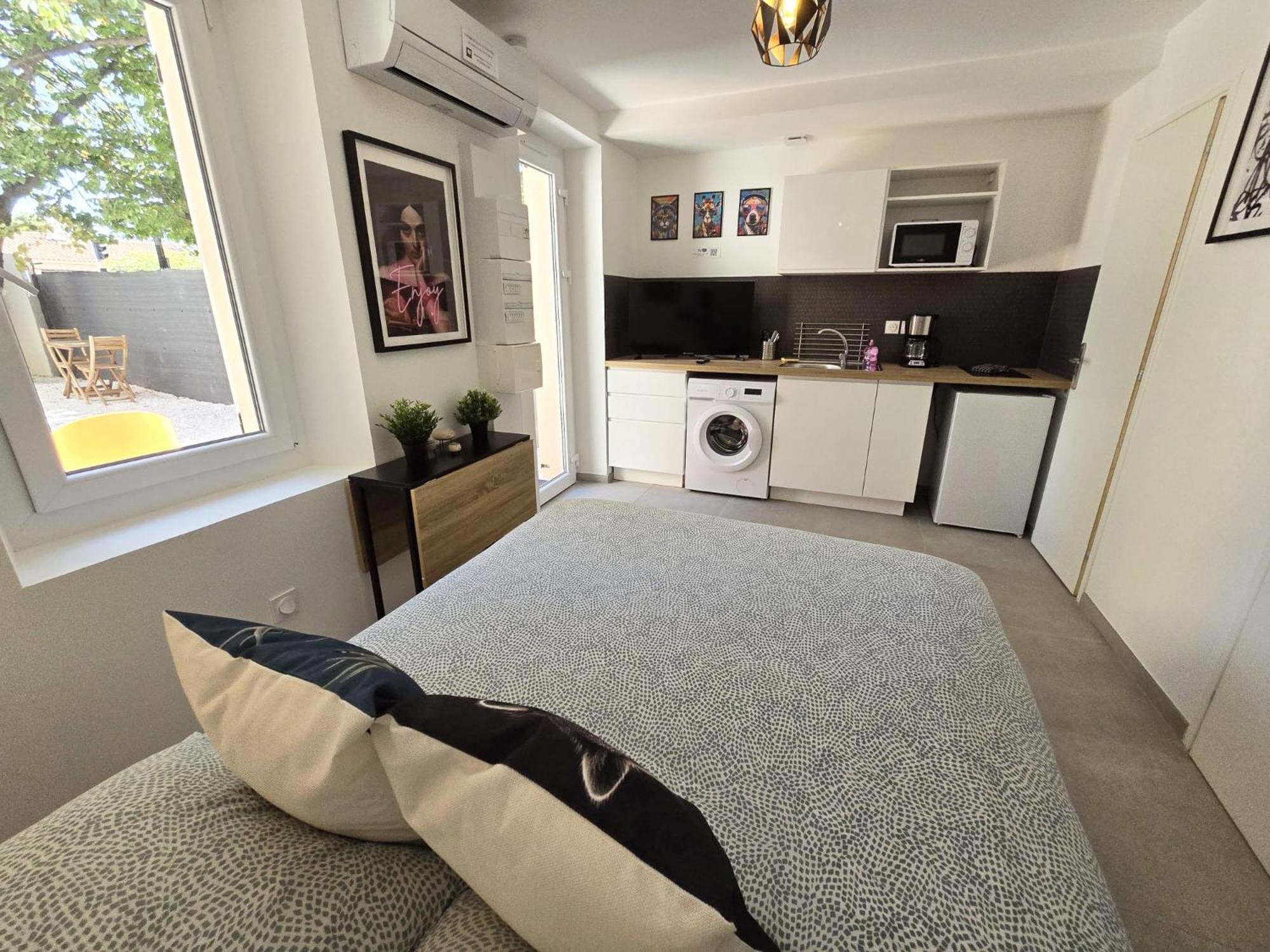 Gregbnb - Studio 17M2 - Terrasse - Clim - Ouest - 5 Toulon Exterior foto