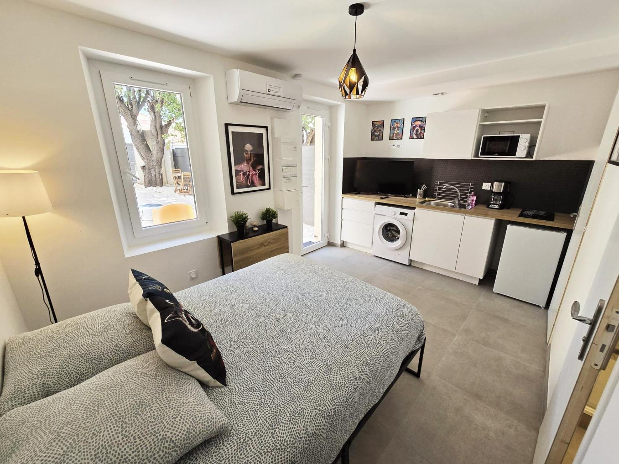 Gregbnb - Studio 17M2 - Terrasse - Clim - Ouest - 5 Toulon Exterior foto